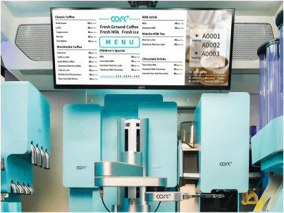 Robot Coffee Menu